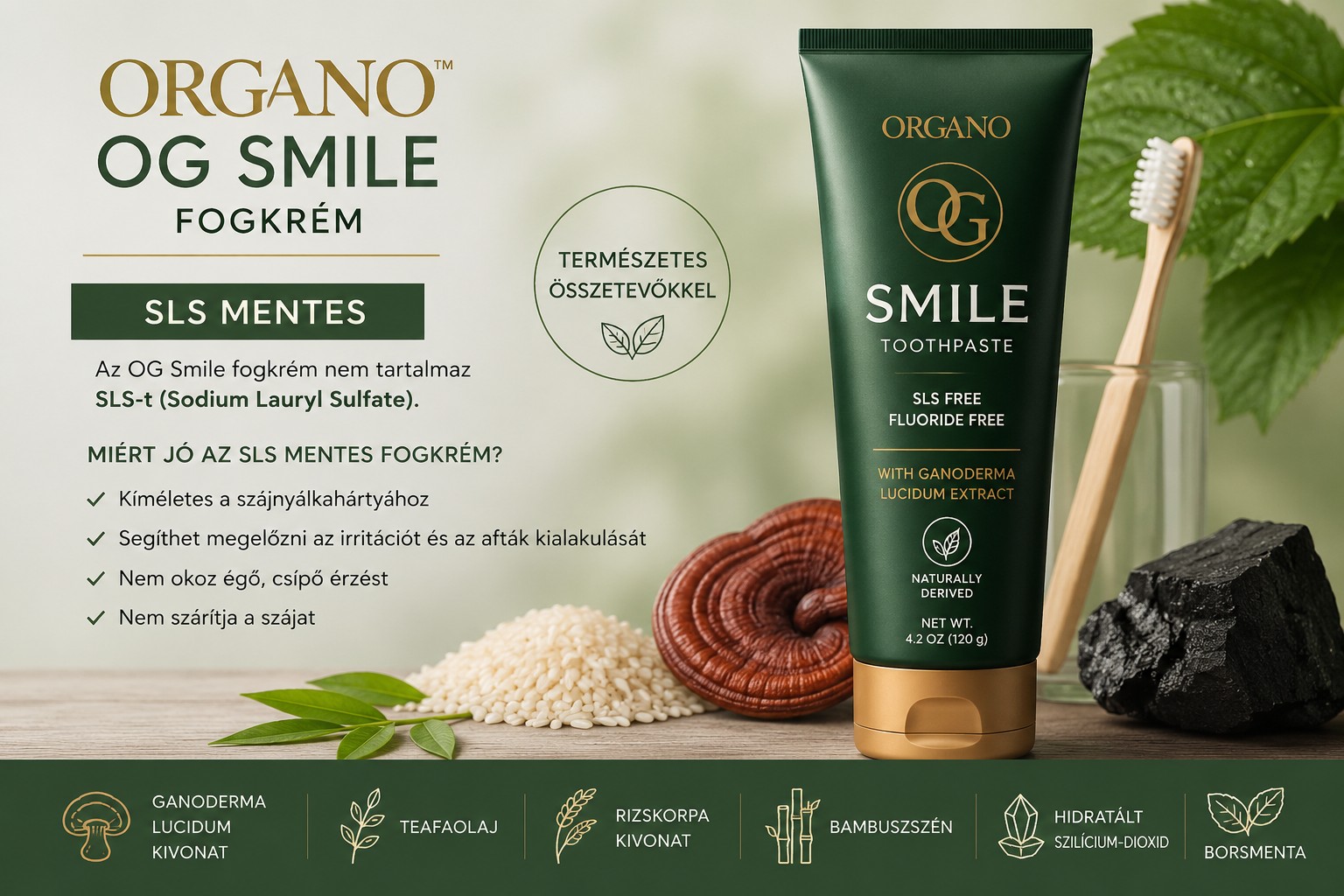 OG SMILE fogkrém